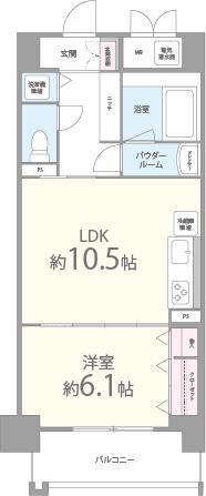 パレー ブランシェ 間取り図