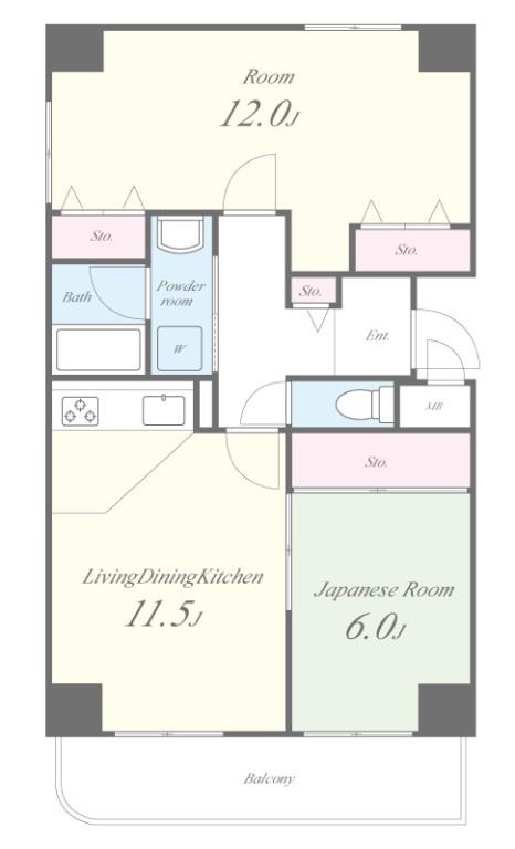 プライムヒル藤井寺 間取り図