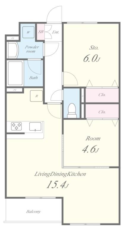 EX LIBRIS 間取り図