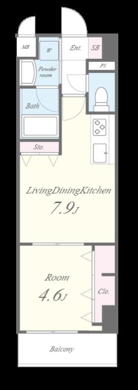 仮称)川口元郷一丁目プロジェクト 間取り図