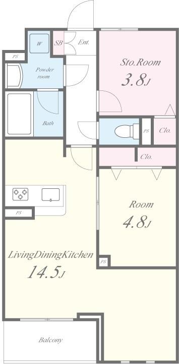 Casa Coco 105号室 外観