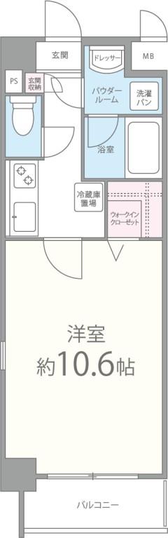 ブリーズドゥース 間取り図