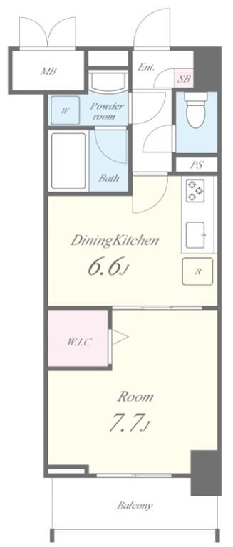 メイボートレス 間取り図