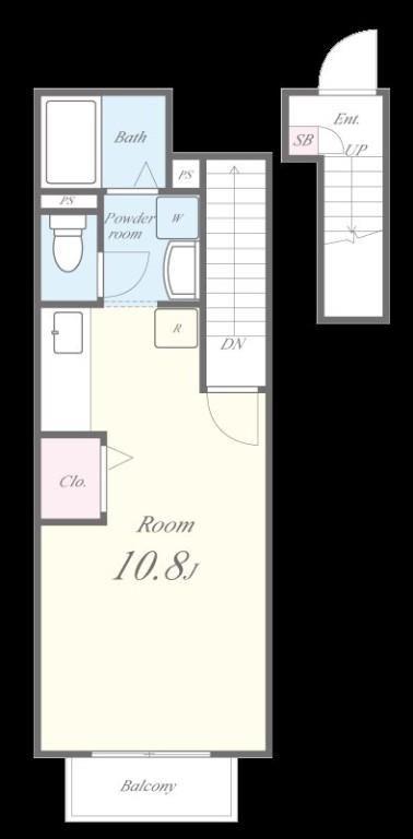 リヴェール(福岡) 間取り図