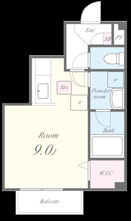 コンフォールさくら 間取り図
