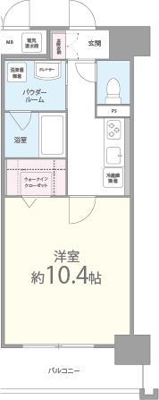 パレー ブランシェ 間取り図