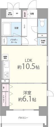 パレー ブランシェ 間取り図