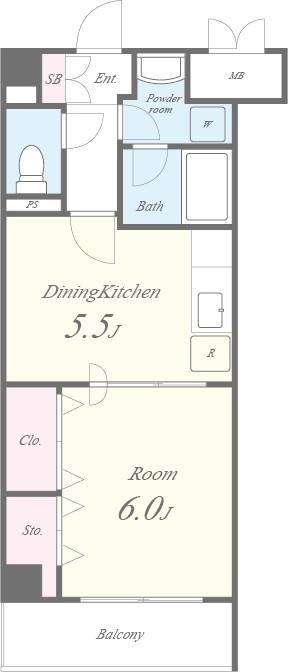 ヴァン・ベール 間取り図