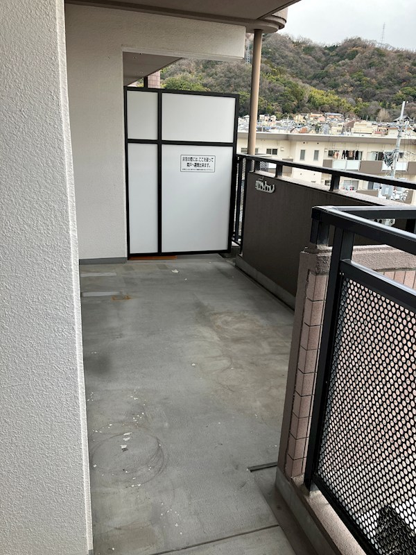 シャトーアルベール ベランダ