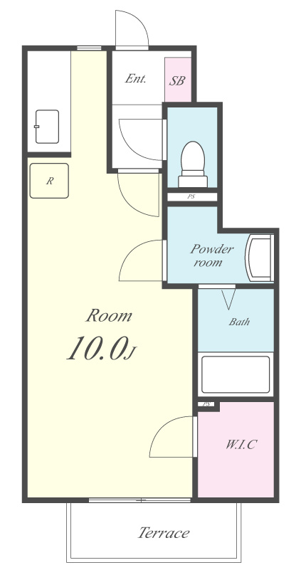 ジュネス山元 間取り図