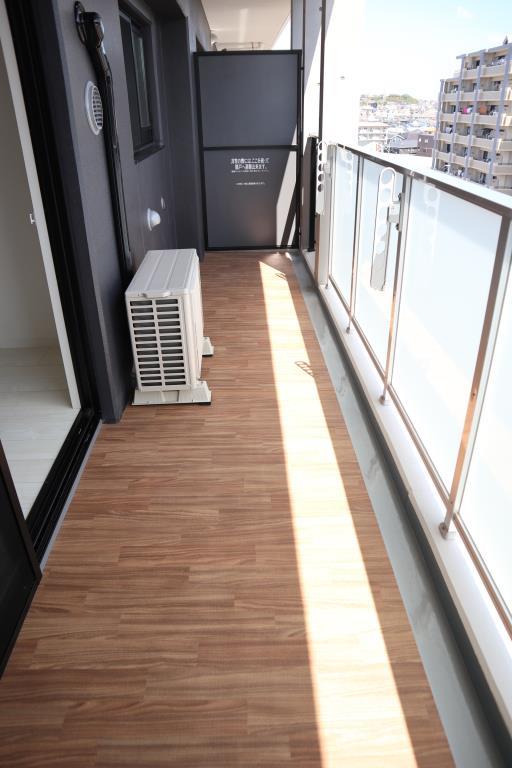 レイ和白 ベランダ