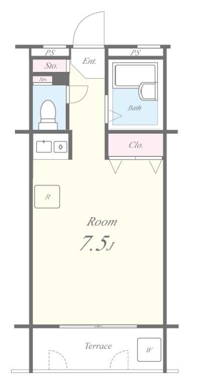 ピュアハウス経堂 間取り図