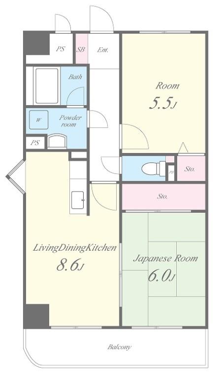 ヴィラシャトー 間取り図