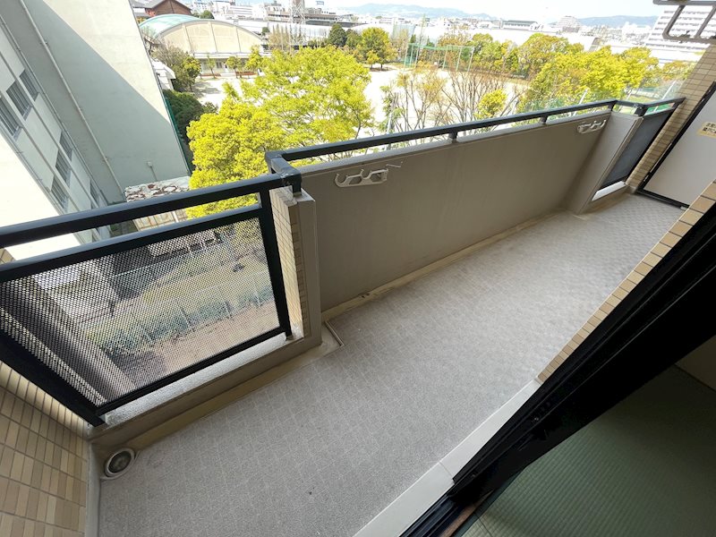 プリムール ベランダ