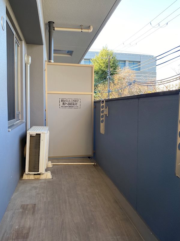 Vert soleil真田山 ベランダ