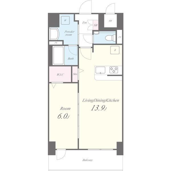 ラ メゾン ド クロシェット 間取り図