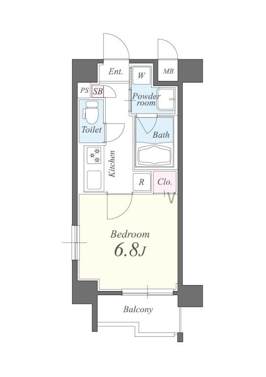 SUPURUSE板橋弐番館 間取り図