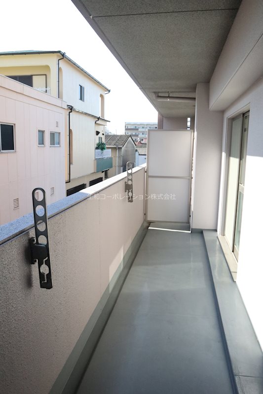 ハーヴェスト今川2番館 ベランダ