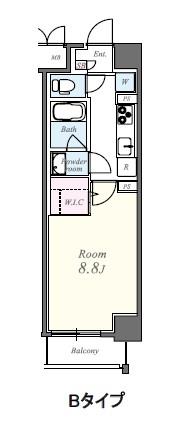 プライム松原 間取り図