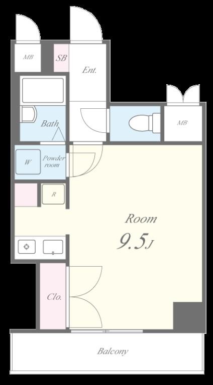 モア・ハナノキ 間取り図