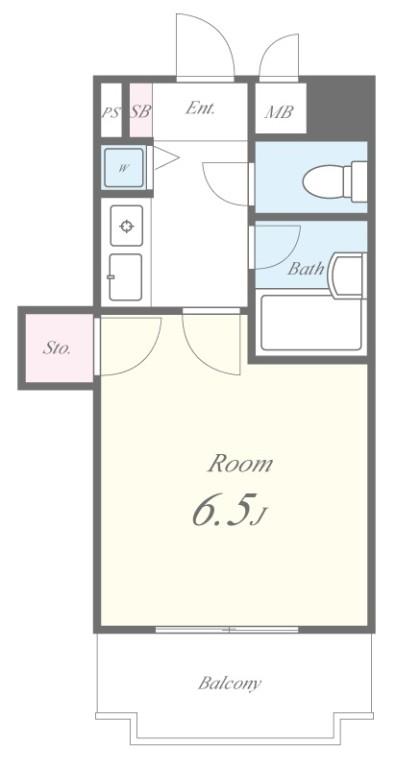 シャイン塩釜ハイツ 間取り図