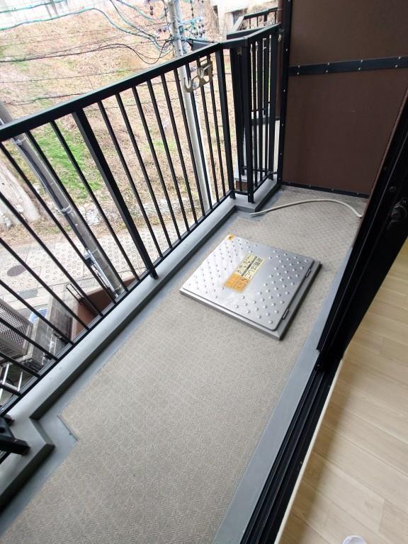 シャイン塩釜ハイツ ベランダ