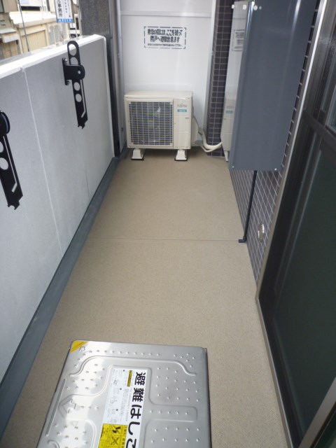 プラシード新町 ベランダ