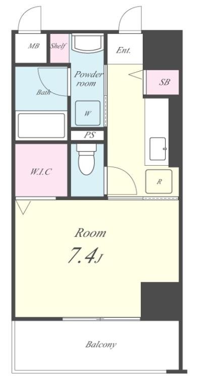 Pronity Hill 間取り図