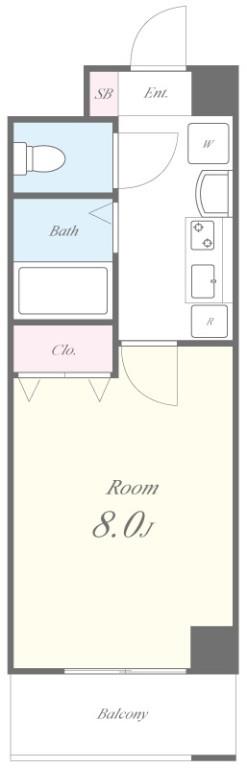 エクセルハイツ 間取り図