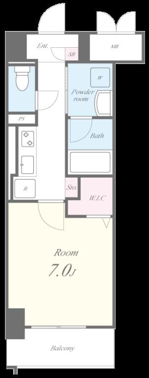 グランツェ名駅太閤通 間取り図