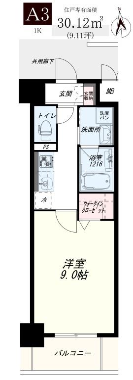 ボン メゾン 間取り図