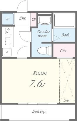 アンサンブル高槻 間取り図