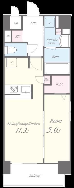 パグーロ東三国 間取り図