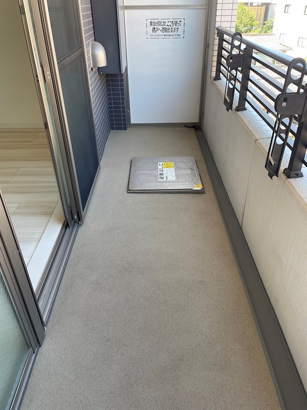 プラシード新町 ベランダ