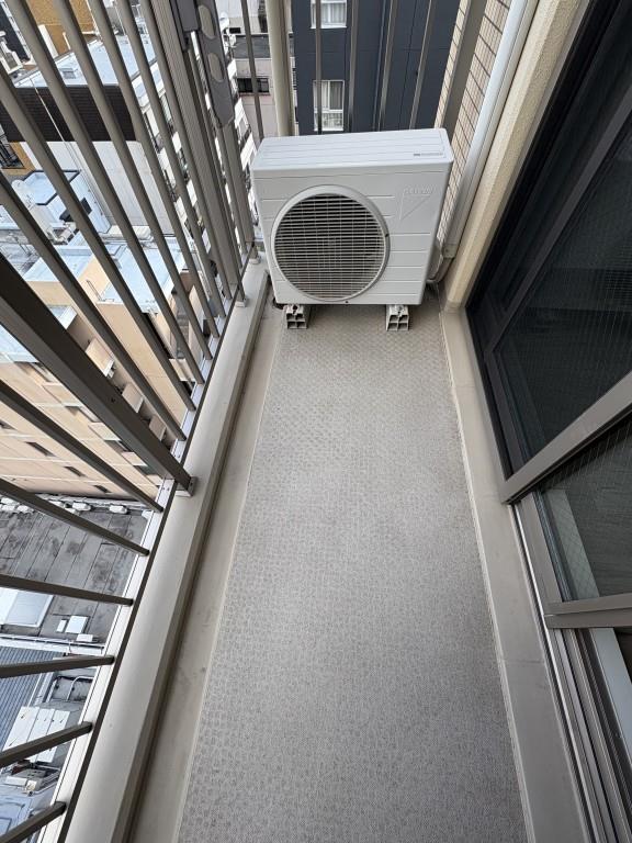 ボーベル南船場 ベランダ