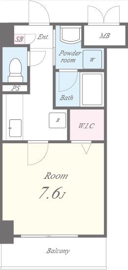 プラネット46 間取り図