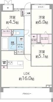 Green Hills 和 間取り図
