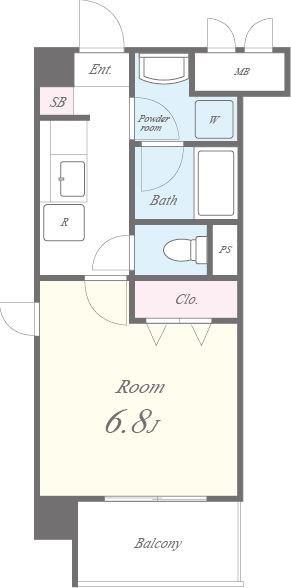 ピュール 間取り図