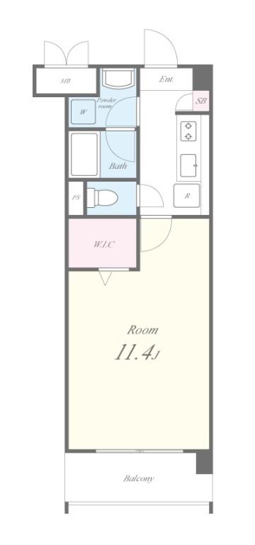シェリール エヴァン 間取り図