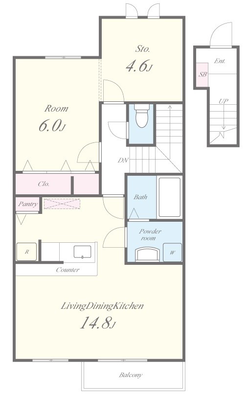 Pronity 間取り図