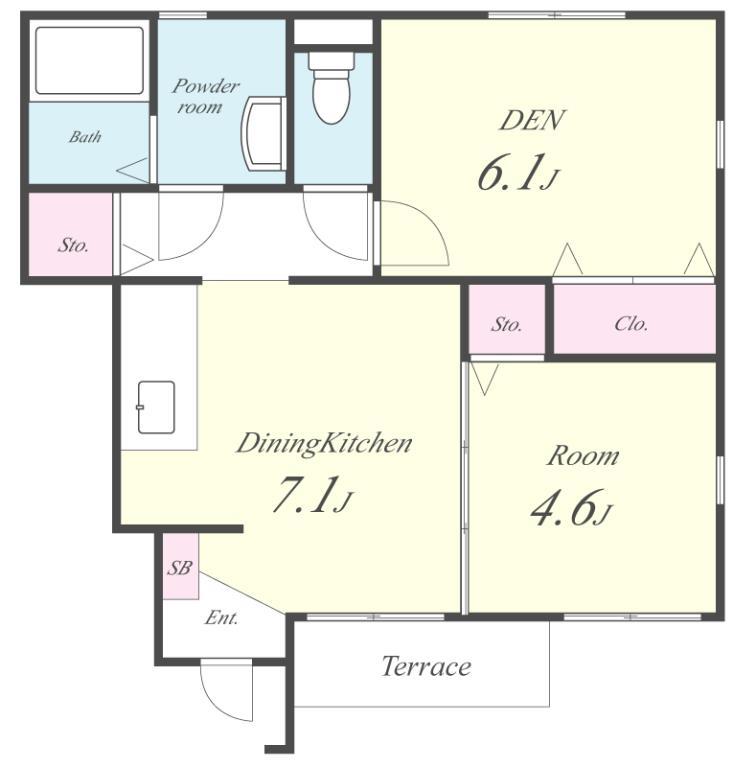 メゾン・佐野 間取り図