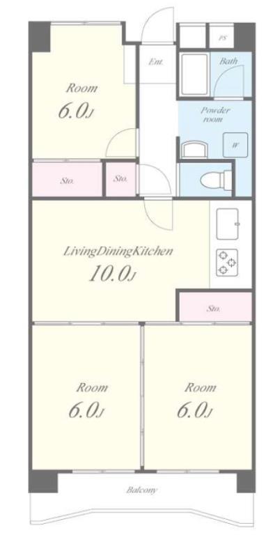グランデあんご 間取り図