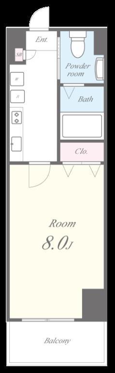 Park Lane Minami 302号室 間取り