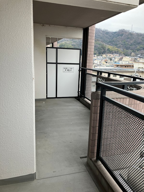 シャトーアルベール ベランダ