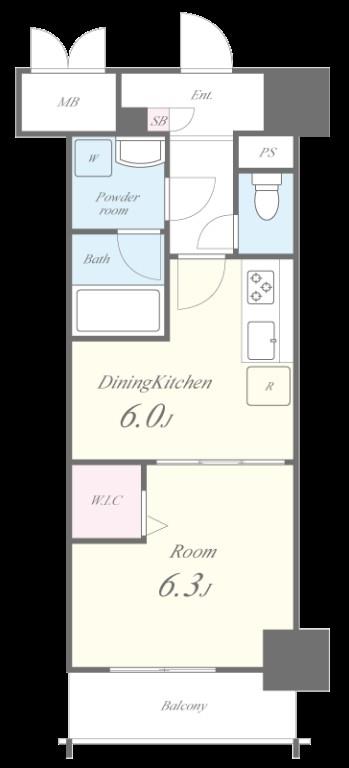 メイボーテセラ 間取り図
