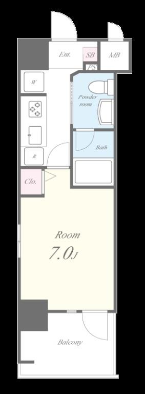 ROOTs Gyotoku 間取り図