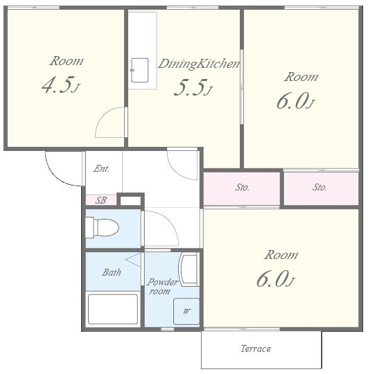 エスパシオ21 間取り図