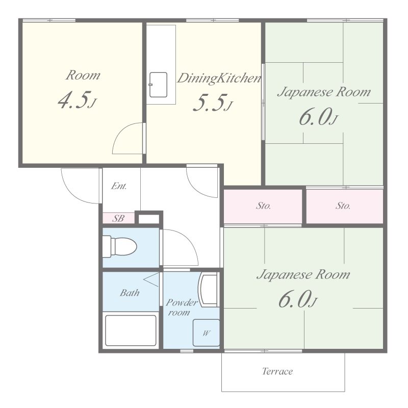 エスパシオ21 間取り図