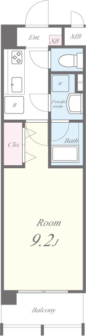 ファシルカワト 間取り図