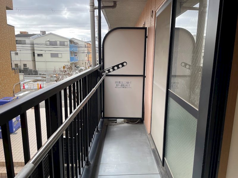 鶴見区緑第3三友マンション ベランダ